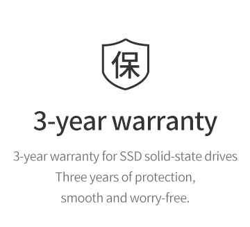 3 Years Warranty